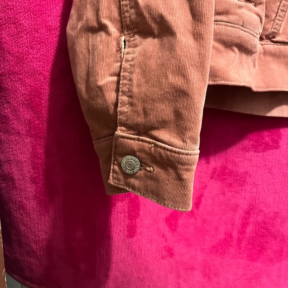 NWOT -Loft - Sherpa Lined Corduroy Trucker Jacket - Picture 6 of 6